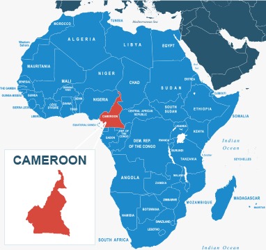 Cameroon Map
